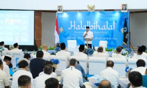 Menekraf Beri Pesan Perkuat Kolaborasi saat Halalbihalal Kemenekraf