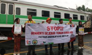Peringatan Hari Kartini, KAI Daop 7 Ingatkan Pengguna Jalan ‘Wajib Berteman’