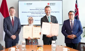 Pemerintah Perkuat SDM Ekonomi Kreatif Lewat Kerja Sama dengan RMIT University Kerja Sama1