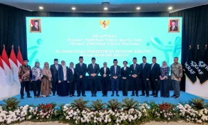 Menteri Ekraf Lantik Jajaran Pejabat Kemenekraf, Tegaskan Jaga Integritas dan Loyalitas Lantik Jajaran1