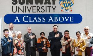 Perkuat Kolaborasi Internasional, Kementerian Ekraf Menandatangani MoU dengan Sunway University Malaysia Sunway002