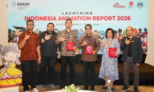 Pendapatan Melonjak 279,53%, Menteri Ekraf: Industri Animasi Mesin Pertumbuhan Ekonomi Bar Industri Animasi1